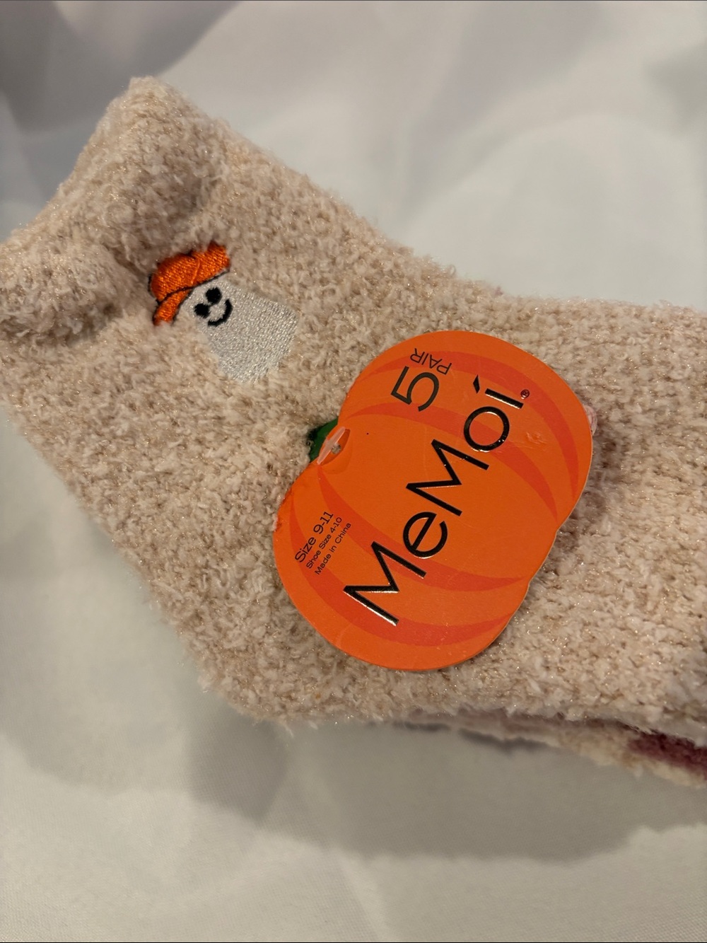 MeMoi Plush Halloween Cozy Socks 5-pack
